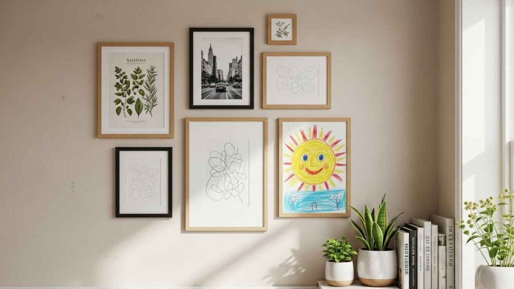 Framed Art & Personal Touches