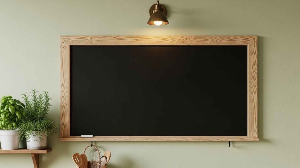 Framed Chalkboard Menus & Notes