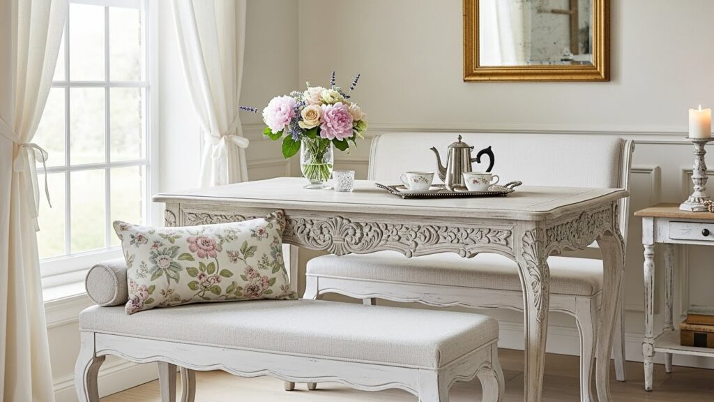 French Country White Nook