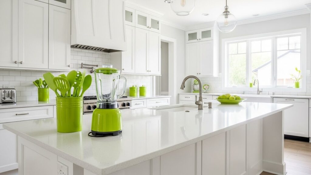 Fresh Citrus with Lime Green