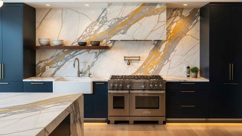 Full-Height Slab Splashbacks