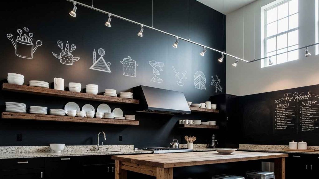 Full-Wall Chalkboard Statement