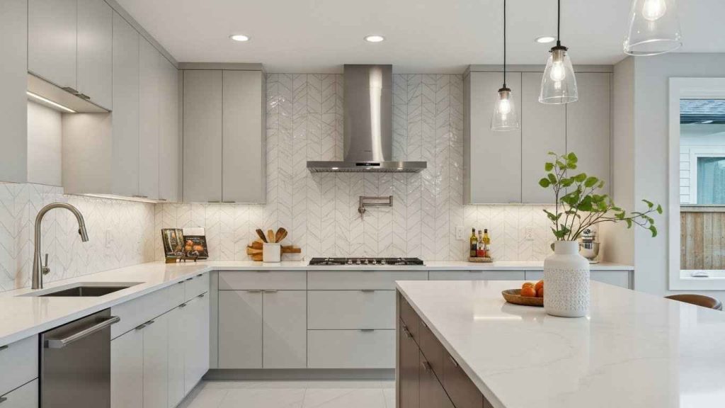 Geometric Patterned Herringbone