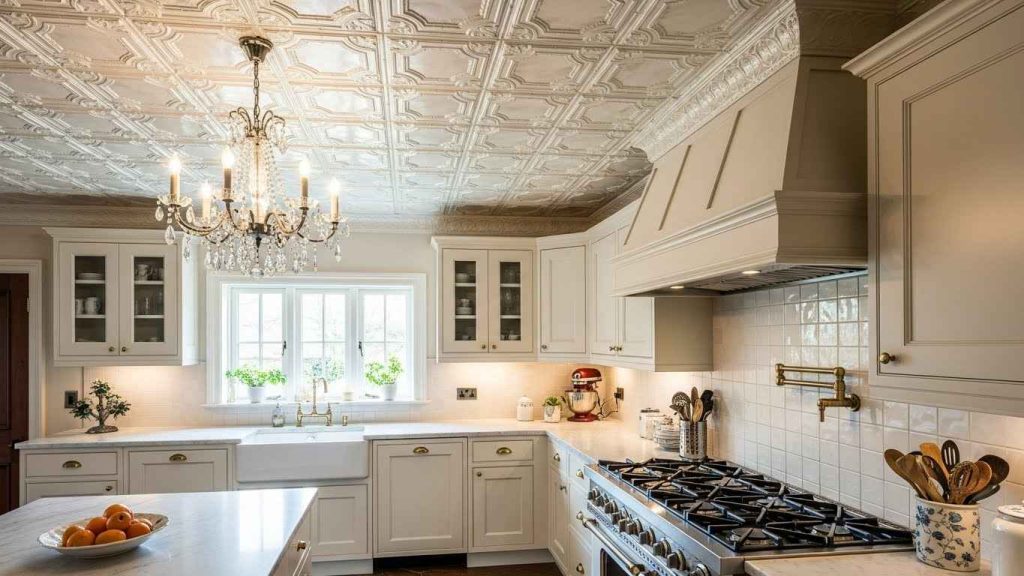 Glamorous Tin Tile Look