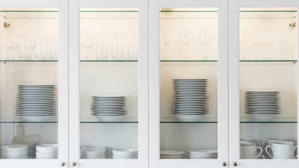Glass-Front Cabinet Displays