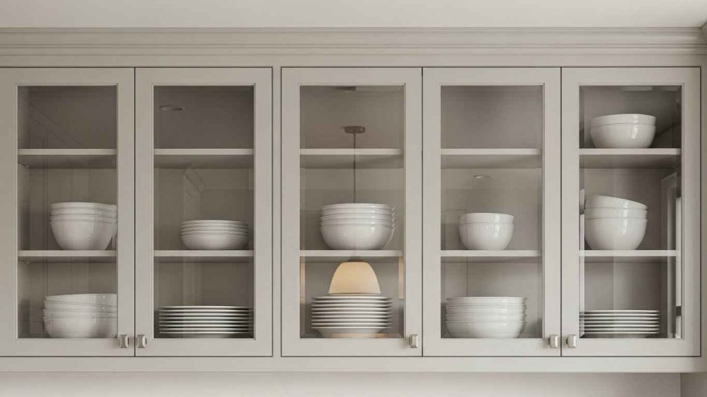 Glass-Front Cabinet Doors
