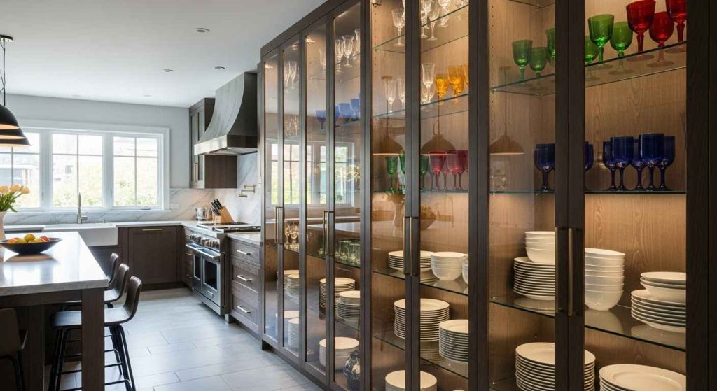 Glass-Front Cabinet Spotlights