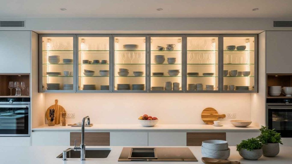 Glass-Front Display Cabinets