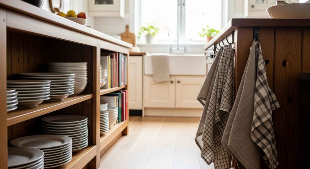 Go Vertical with Open Shelving