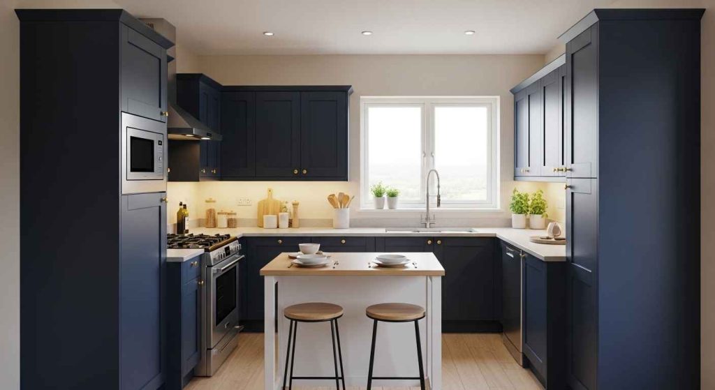 Go Vertical with Tall, Thin Cabinets