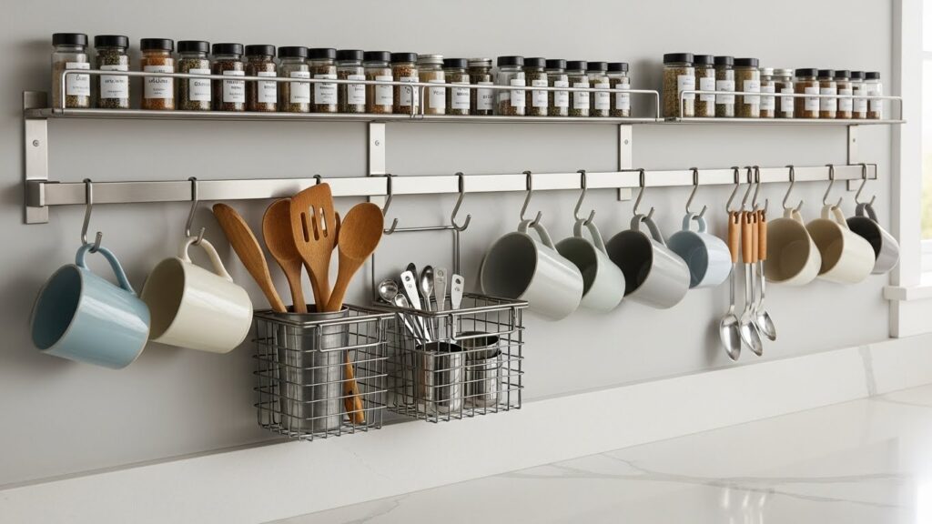 Go Vertical with a Wall-Mounted Rail