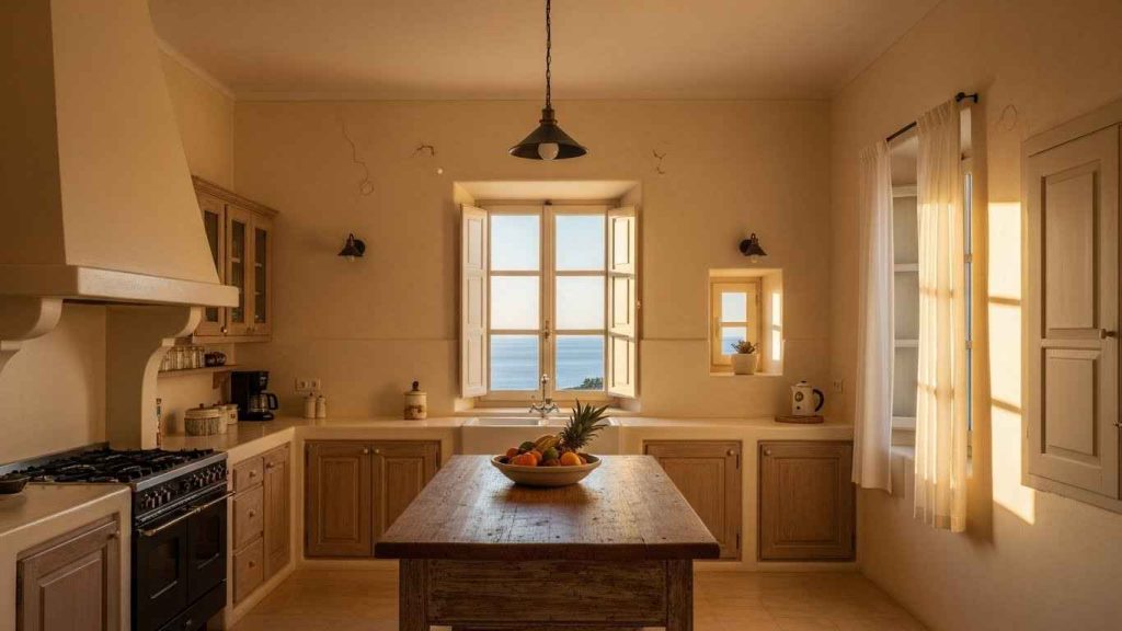 Greek Villa: Sun-Kissed & Serene