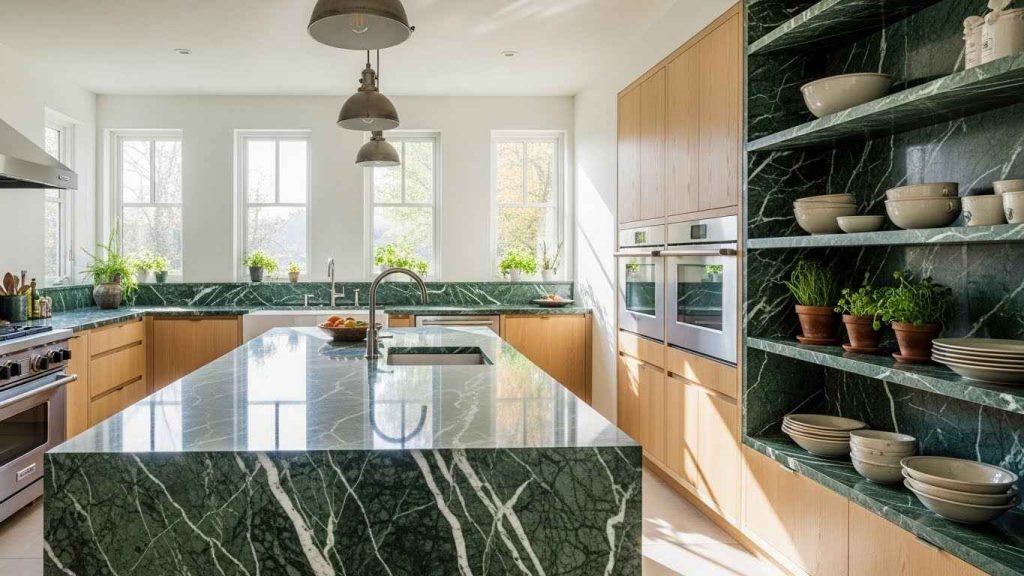 Green Marble Varieties (Verde, Alpi)