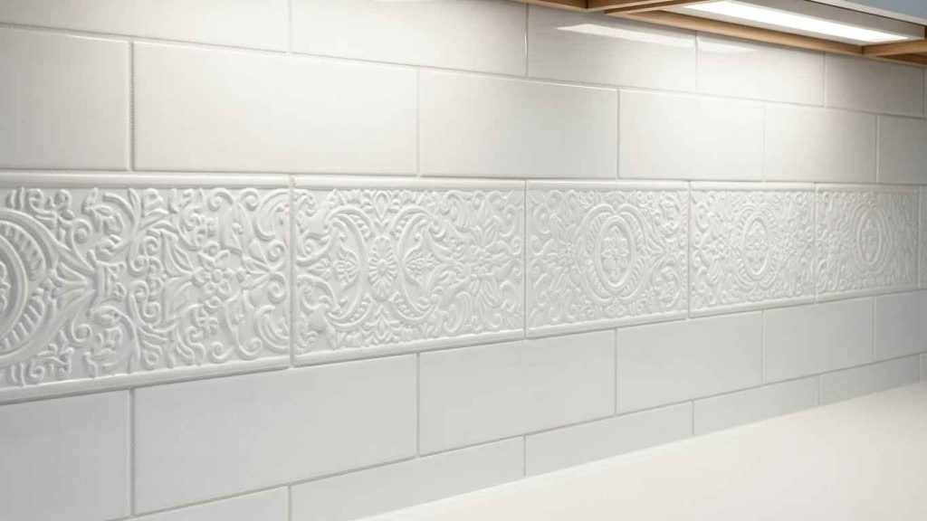 Hand-Painted Tile Accents