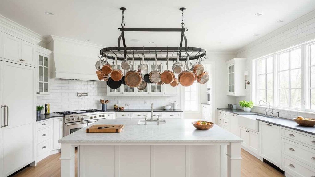 Hang Pots and Pans as Decor