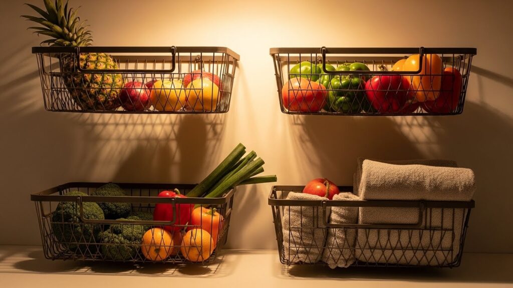 Hanging Basket Shelf Systems