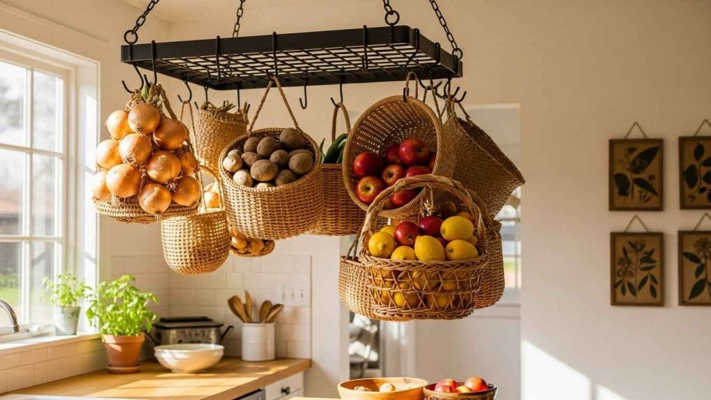 Hanging Baskets for Produce