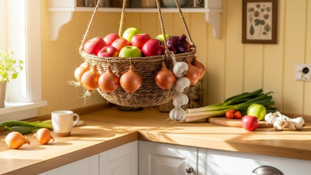 Hanging Fruit & Veggie Baskets