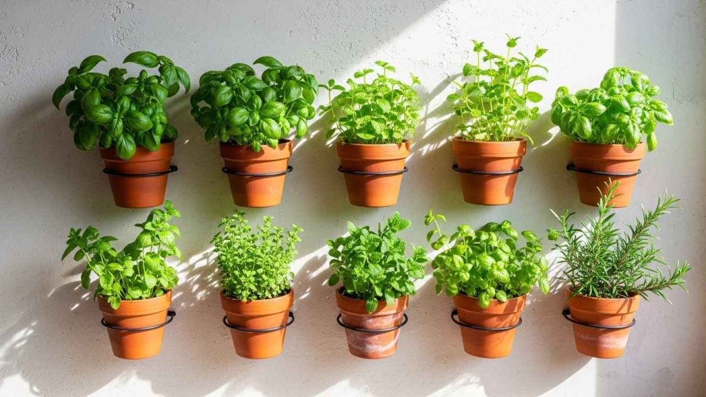 Hanging Herb Garden Wall