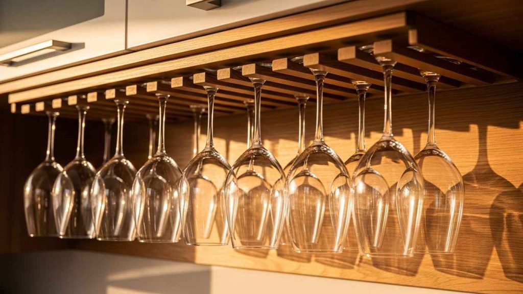 Hanging Stemware Rack