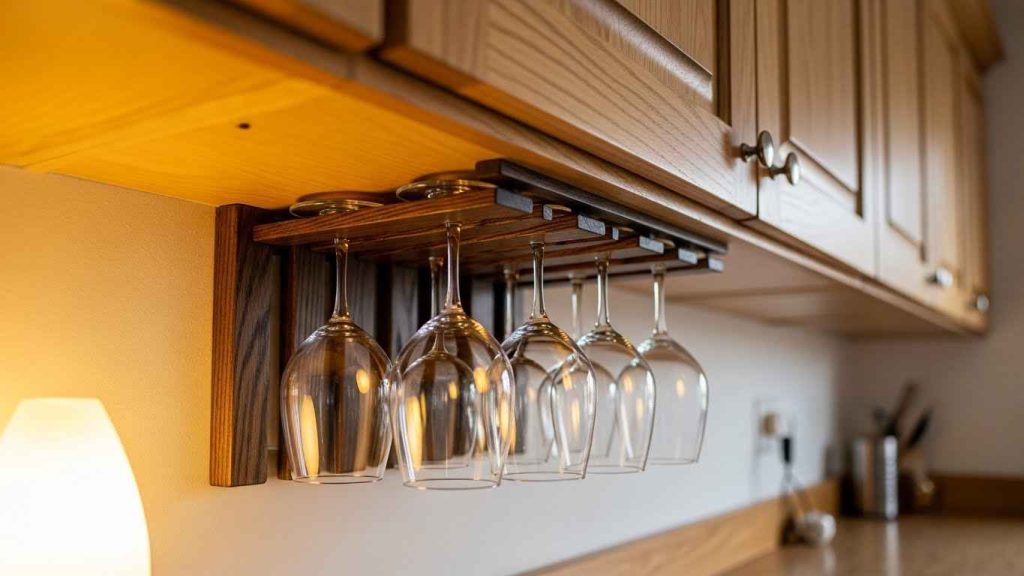 Hanging Stemware Racks
