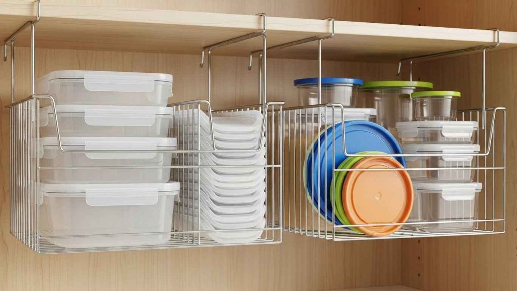 Hanging Under-Shelf Baskets