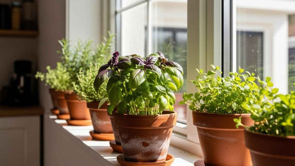 Herb Garden Windowsill