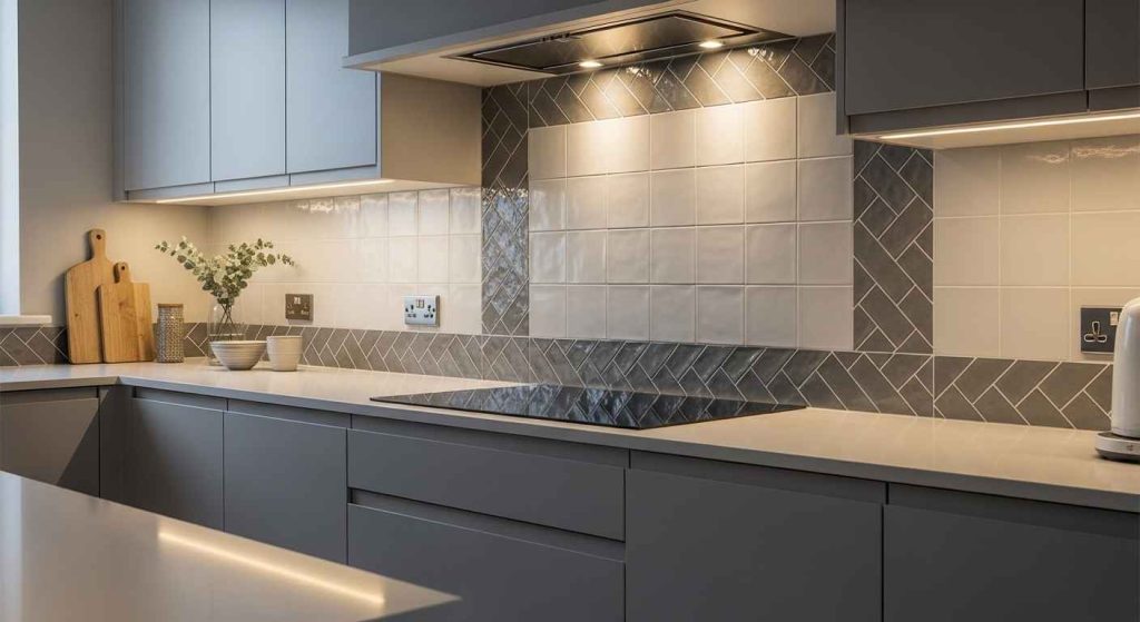 Herringbone Patterned Edges