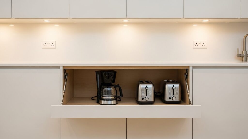 Hidden Appliance Garages