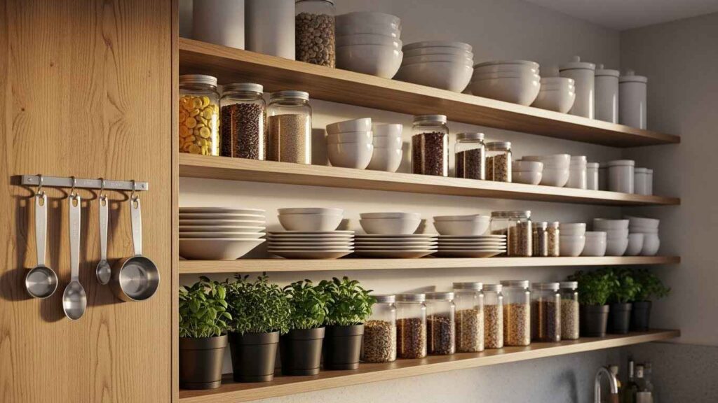 Hidden Kitchen Tool Hooks