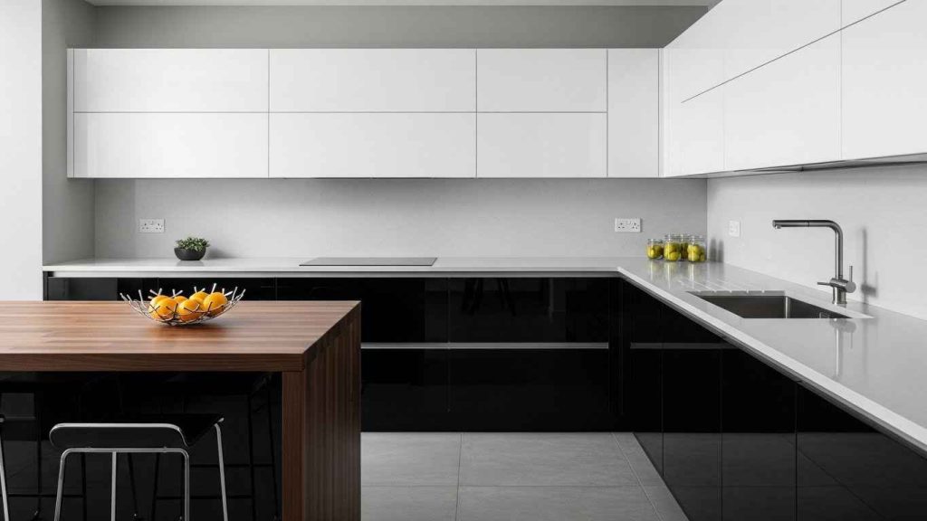 High-Contrast Black & White