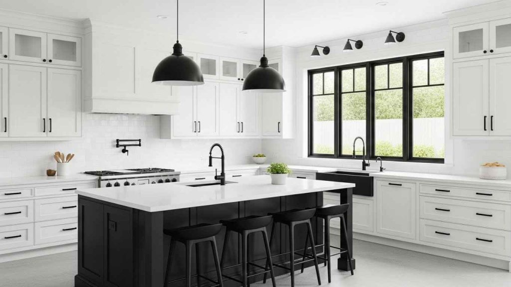 High-Contrast Black and White