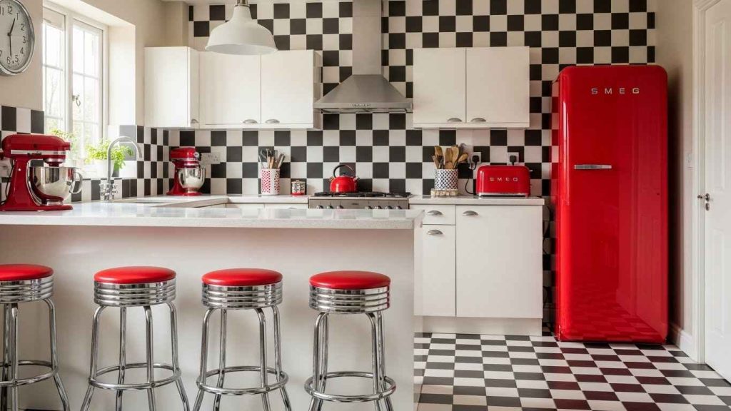 High-Contrast Checkerboard