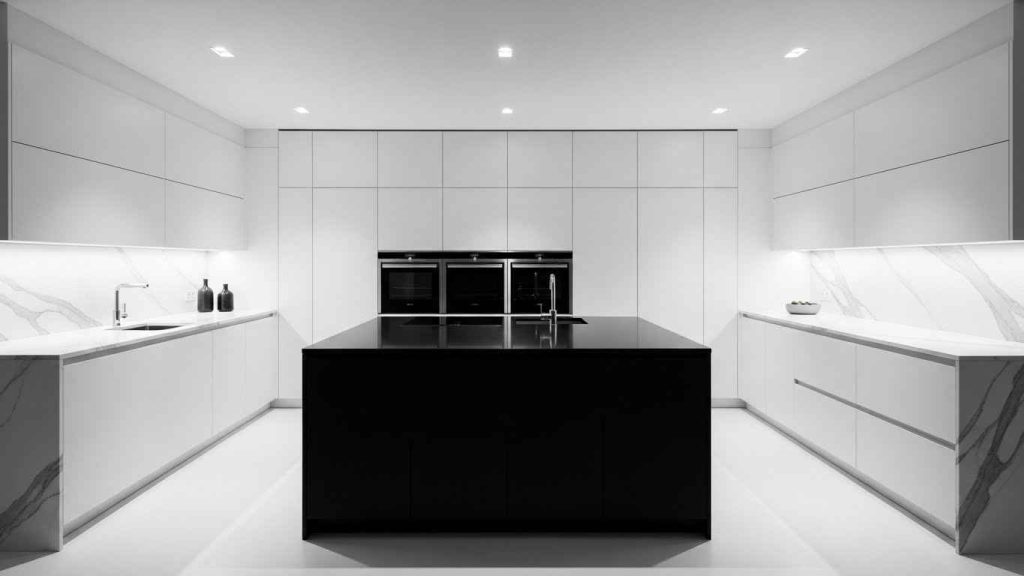 High-Contrast Color Blocking