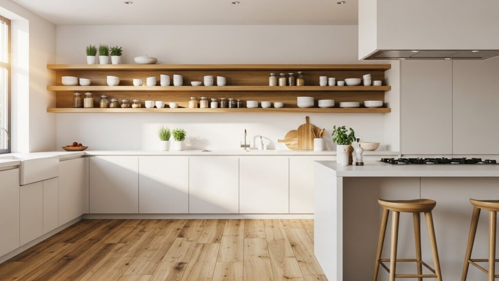 High-Contrast with Golden Oak