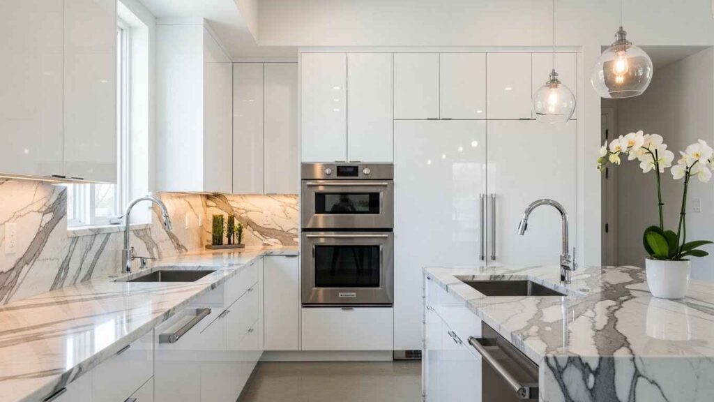 High-Gloss Lacquer & Statuario