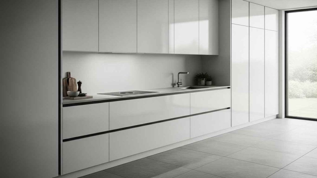 High-Gloss and Handle-Free