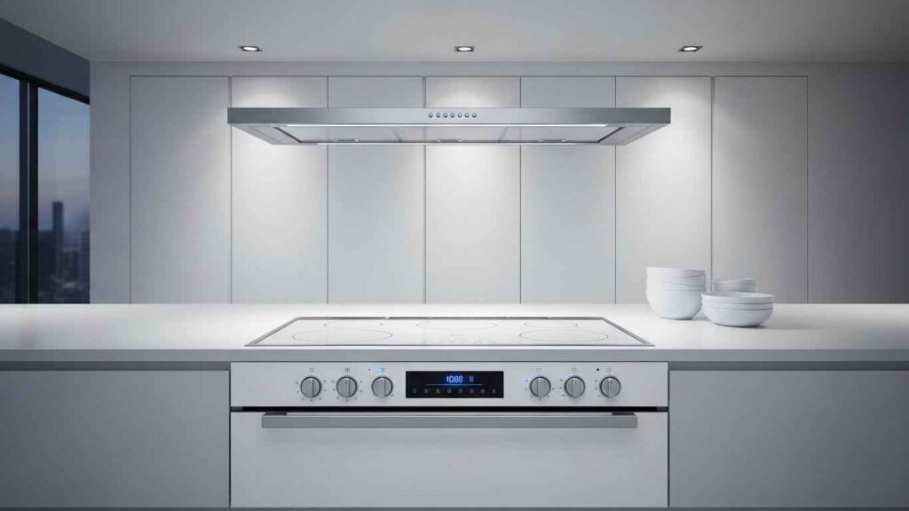 High-Tech Smart White Stoves