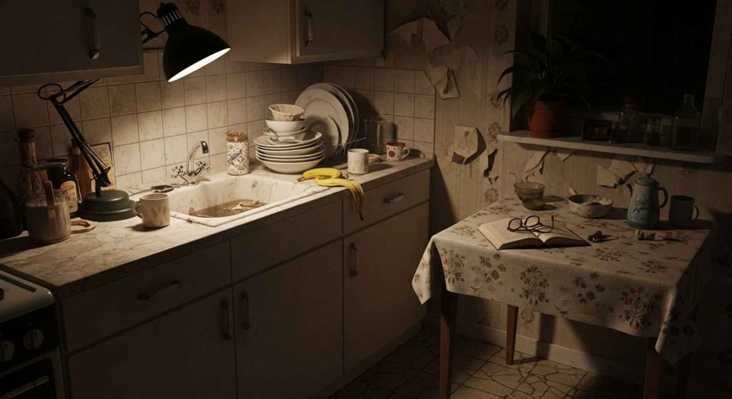 Illuminating a Tiny Kitchen Corner