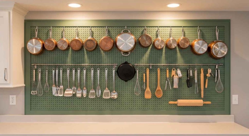 Implement a Pegboard Wall System