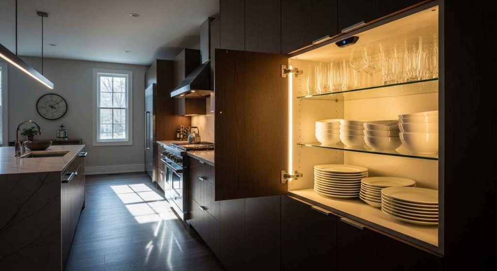 In-Cabinet Sensor-Activated Lights