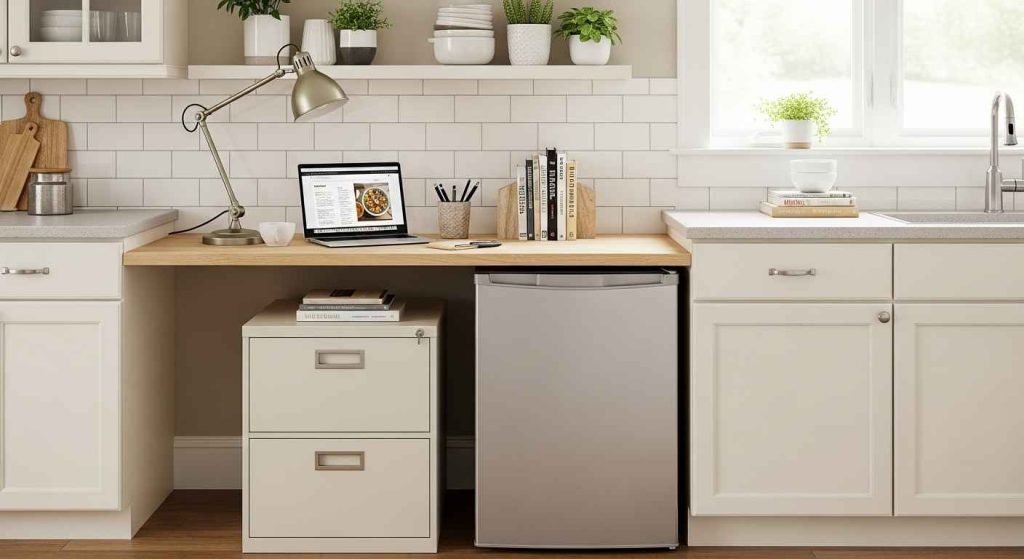 In-Kitchen Office Nook