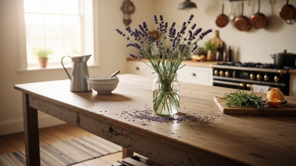 Incorporate Fresh Lavender for Aroma