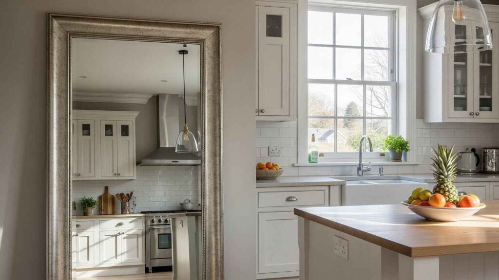 Incorporate Large Mirrors to Expand Space