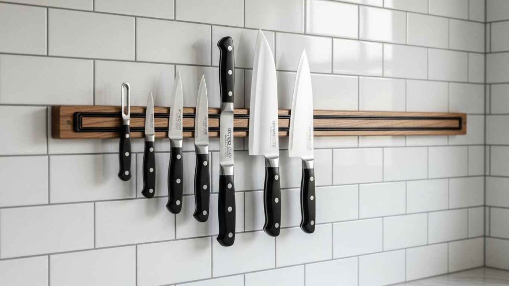 Incorporate Magnetic Knife Strips