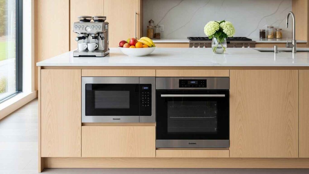 Incorporate a Built-In Microwave or Steam Oven