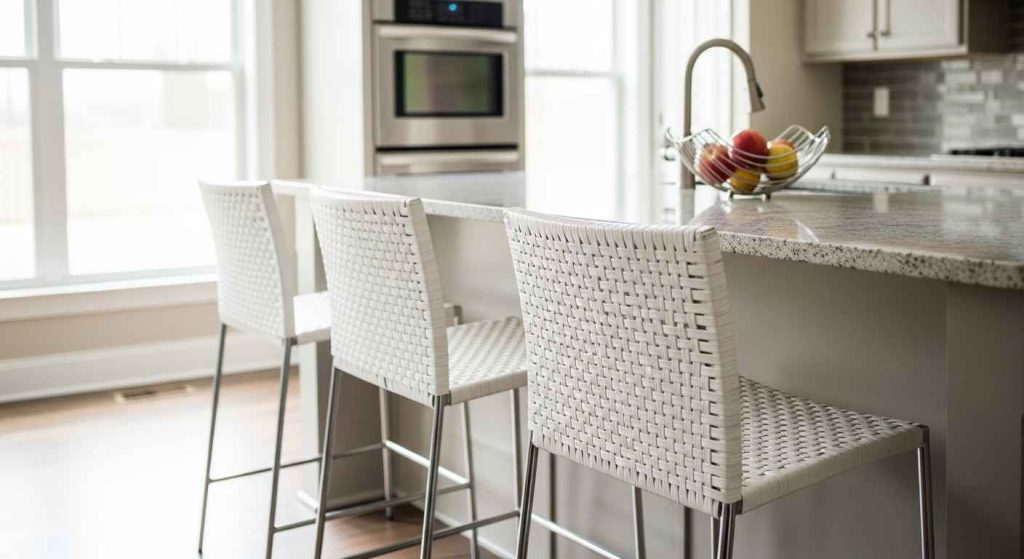 Incorporating White Bar Stools & Seating