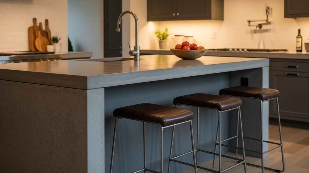 Industrial Chic with Bar Stools