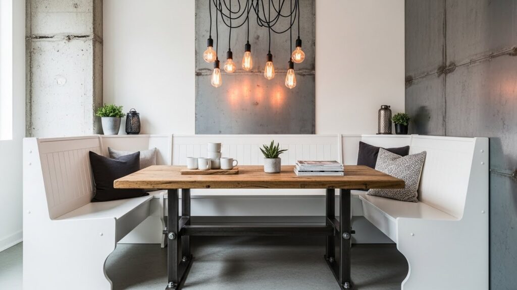 Industrial Edge in a White Nook