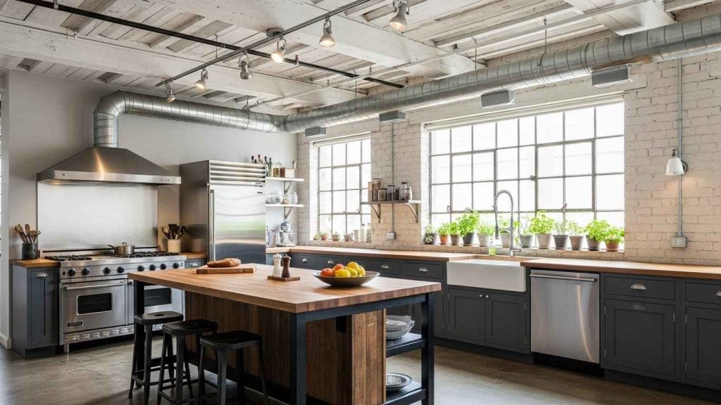 Industrial Exposed Joists